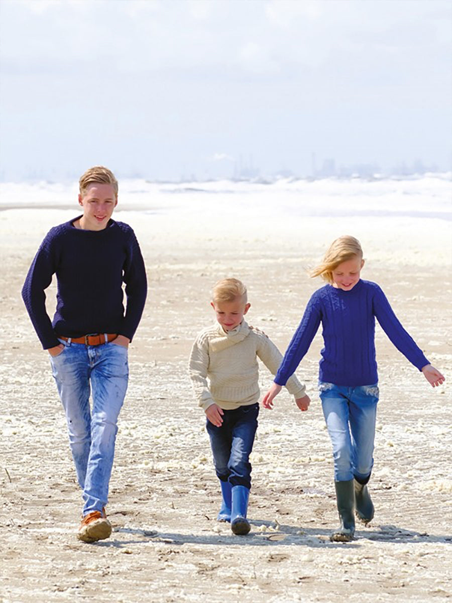 Traditional Dutch Ganseys for Children