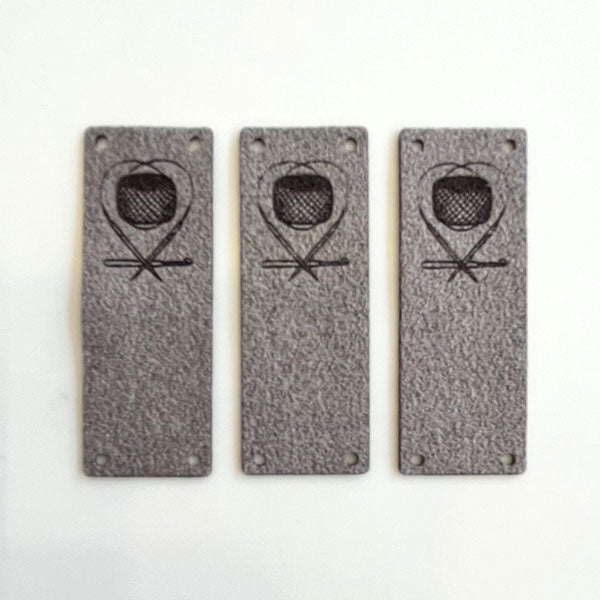 Knit with Attitude: iKnit7 Garment Tags - Grey