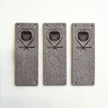 Knit with Attitude: iKnit7 Garment Tags - Grey
