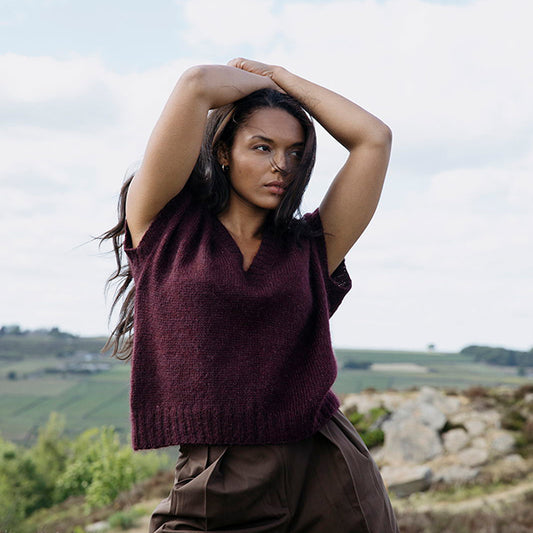 Yarn Kit – Moorberry by Jonna Helin