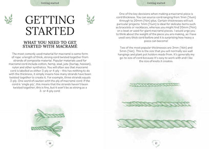 Pocket Book of Macramé