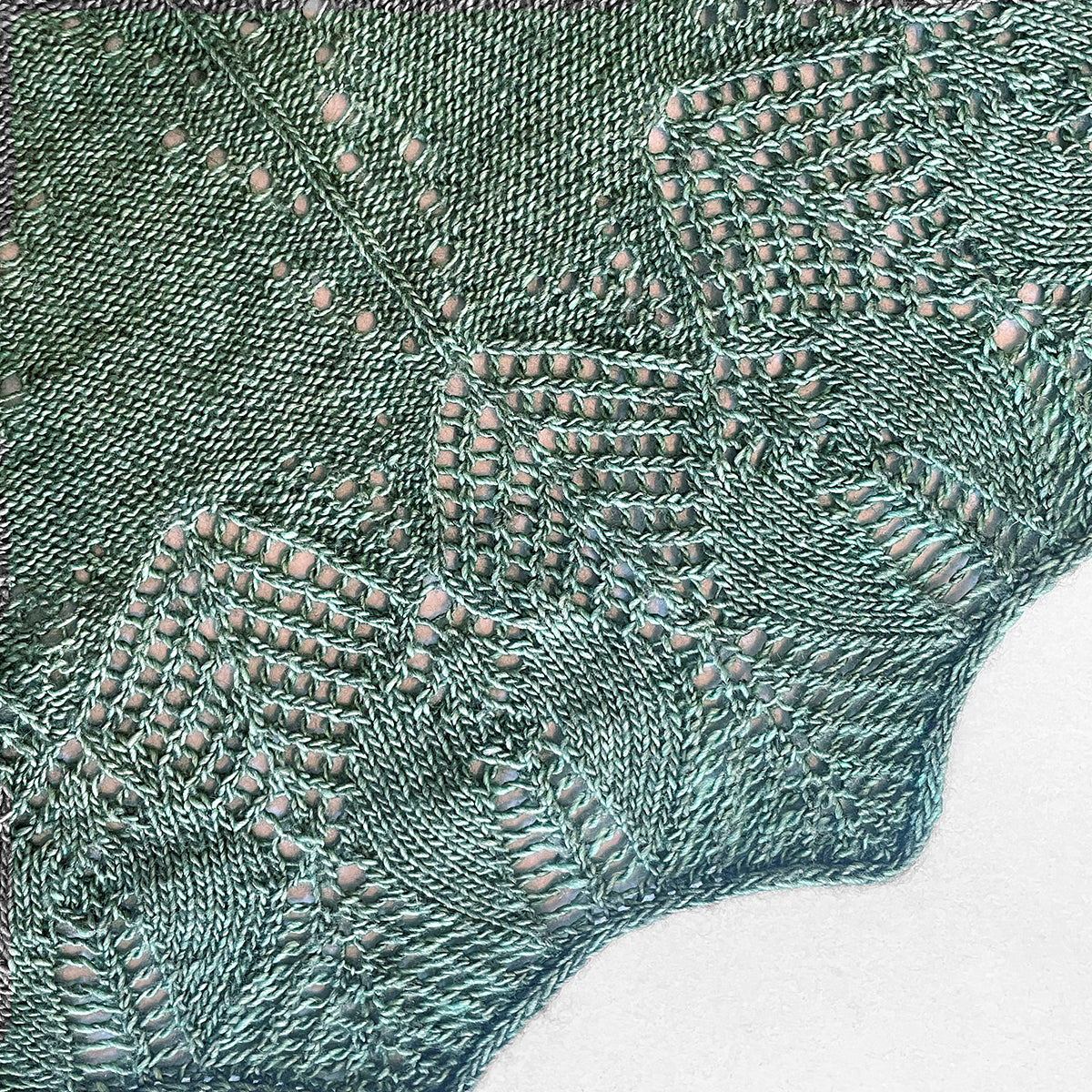 Tuva's Arrows Shawl
